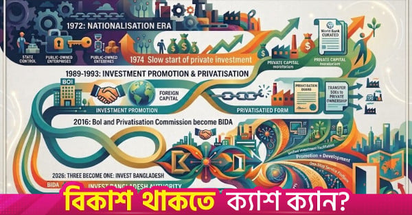From nationalisation to Invest Bangladesh Authority: A journey of continuous change